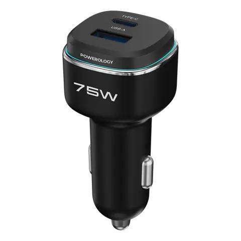 Powerology Car Charger - Linkphones Center